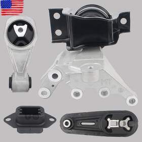 9712 Topgearsltd 710412989502 Engine Motor Mounts And Transmission Mount 4pcs Set For Sentra 13-15 1.8l