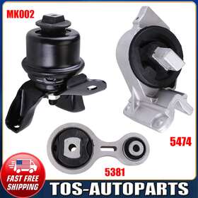Semc-mcm947 Tos-autoparts M947 Motor And Trans Mount 3pcs For Ford Fusion Mercury Milan 5381 5474 5473