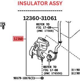 12360-31061 Toyota 1236031061 Engine Mount Oem Genuine Insulator Assy Rh New