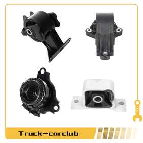 T104343cc Truck-carclub 4pcs Motor Mounts For 2002-2006 Acura Rsx 2.0l L4 Auto Trans 9066 9413 9175 9205