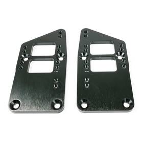 81100bk Tsp Billet Ls Engine Mounts Swap Kit Motor Mount Adapter Plates Black Ls1 Ls3 Ls2