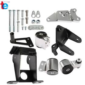 Tr54528 Turitrade Aluminum Engine Motor Mount For 06-11 Honda Civic Acura Csx Si K20 K24 Fa Fg