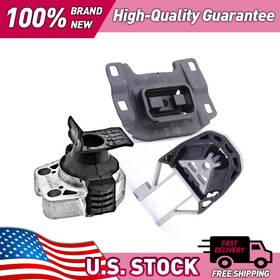 Szfzaxi20250604-1031 Ur-motorparts Anchor 3pcs Rear And Front Engine Mount Trans Kit For 2012-2018 Ford Focus