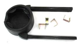 1c0862531k3sg Vag 06-10 Vw Beetle Center Console Back Seat Sliding Cup Holder Black Rear Oem