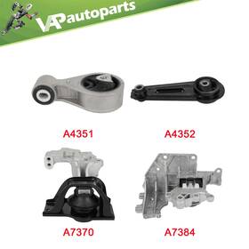V17842801p Vap-autoparts Engine Motor Mount Compatible With 2007-2012 Sentra L4 2.5l 9452 9453 9856 10092