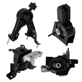 12305-0t171 Vastvehicle 4pcs Motor Mount Set For 14-19 Toyota Corolla 1.8l Engine Auto Cvt Transmission
