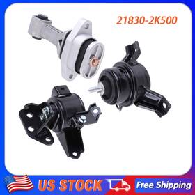 21830-2k500 Velocityautoaccents 21950-2v000 3pcs Engine Motor And Trans Mount Set For 2012 2013 Kia Soul 1.6l 2.0l