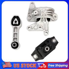 Vl378526901s Velocityautoaccents For 2012-18 Fiat 500 L4 1.4l Motor Engine Trans Strut Mount And Torque Bracket Kit