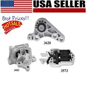 Mco17062025878 Virego 3pcs Motor Mount For Ford Bronco Sport 2021-2022 1.5l Escape 2020-2022 4wd