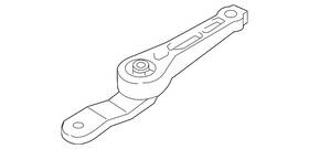 1k0-199-855-be Volkswagen Genuine Engine Support Rod