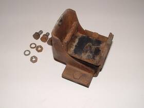 211-599-201a Volkswagen Vw Bus Type 2 Bay Window - Front Engine Mount With Bracket Pre-owned