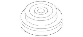 3q0-599-437 Volkswagen Genuine Front Mount