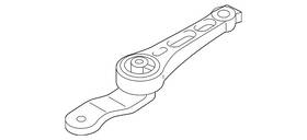 5q0-199-855-ag Volkswagen Genuine Engine Support Rod