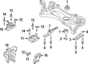 5wa-199-262-am Volkswagen Genuine Motor Mount
