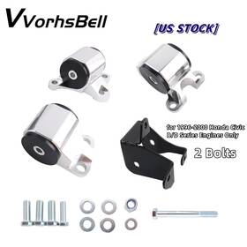 Enm022-sl-3 Vvorhsbell Billet 2 Bolt Swap Engine Motor Mount Kit For Honda Civic 1996-00 Ek B/d Series