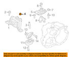 W520204s442 Ford Oem Engine Motor Mount Nut