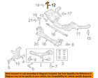 W711805s439 Ford Oem Mustang Front Cradle Mount Bolt
