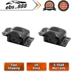 Es88250526275331 Westar 2x Front Engine Mount For Gmc Jimmy 6.2l 1988-1991 K1500 5.0l 1988-1999