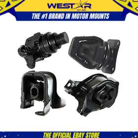 50810sm4j01 Westar Industries Motor And Trans Mount Set For 1994-1997 Honda Accord Ex 2.2l Manual 4pcs