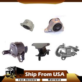 L6kwtn250407tf1101l Westar 5x Engine Motor Mounts Fits 2003-2004 Honda Pilot V6 3.5l
