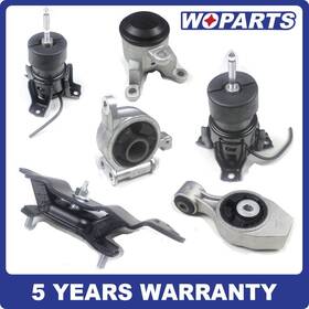 Ea-20466-73088 Woparts 6x Engine Trans And Torque Strut Mount Fit For 2013-2018 Nissan Altima 3.5l Auto