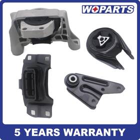Ea-21733-73442 Woparts 4pcs Engine Trans And Torque Strut Mount Fit For 2010-2015 Mazda 3 5 2.5l Auto