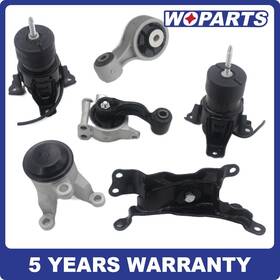 Ea-24277-72318 Woparts 6pc Motor And Auto Trans Mount Set Fit For 09-14 Nissan Murano 11-14 Quest 3.5