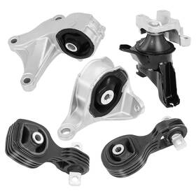 Yeopgyeon Hs-1k0185 Engine Motor Mounts Set - Compatible With 2012-2014 Honda Cr-v Crv L4 2.4l Auto