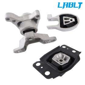 Yi238357t Yibei-tech Lablt Engine Motor And Trans Mount Set For 2013-2014 Ford Fusion 1.6l Auto