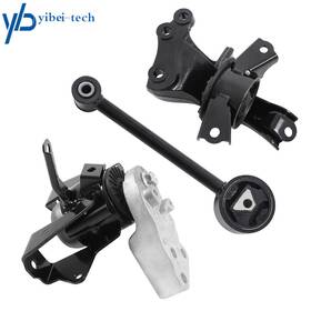 Yi238574t Yibei-tech 3pcs Engine Motor Mount Set For 2014-2022 Mitsubishi Mirage / G4 1.2l L3