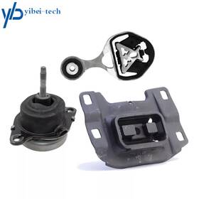 Yi239610t Yibei-tech 3pcs Engine Trans And Torque Strut Mount Set For 2016-2019 Ford Explorer 2.3l Fwd