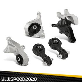 Yl020601 Ylwspeed20 5pc Automatic Motor Mount Kit Engine Set Fit For 15-17 Honda Crv Cr-v 2.4l