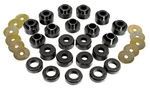 Prothane Polyurethane Body Mount Bushing Kit For 97-06 Jeep Wrangler Tj Black. Fixed Price $115.00.
