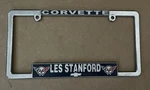 Rare Vintage 1970S Chevrolet Racing License Plate Frame Chevy Les Stanford. Fixed Price $135.00.