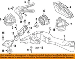 Bmw Oem 17-26 540I Xdrive Engine Trans Mounting-motor 22116860471. Fixed Price $145.38.