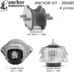 Anchor Engine Mount Kit For Bmw 300480. Fixed Price $187.81.
