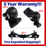 M945 Fits 2011-2018 Ram 1500 4.7L 5.7L 4WD Automatic Motor & Trans Mount Set 3PC. Fixed Price $170.97.