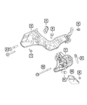 Genuine Mopar Engine Mount Insulator Left Side 68248781AC. Fixed Price $157.08.