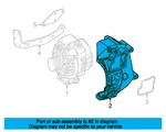 Mercedes-benz M275 V12 Engine Series Alternator Bracket A2751550135. Fixed Price $190.68.