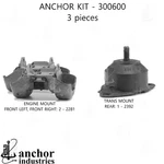 Anchor Engine Mount Kit For Bonneville, Catalina, Parisienne 300600. Fixed Price $64.35.