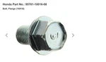(1) Bnib Oem Genuine 2003-2011 Honda Front Flange Bolt (12X40) / 95701-12040-08. Fixed Price $19.95.