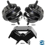 Engine Motor Mounts & Trans. 3PCS Set For Toyota Supra 90-92 L6 3.0L. Fixed Price $139.00.