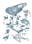 New Audi Q5 8R Gearbox Mount Bracket 8K0399115BS Original. Fixed Price $72.51.