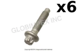 Saab (2003-2011) Shock Absorber Mount Bolt Rear Left And Right Upper (6) Genuine. Fixed Price $41.75.