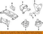 Bmw Oem 11-16 535I-ENGINE Motor Mount/torque Strut 22116777365. Fixed Price $138.46.