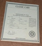 1969 Chevrolet Camaro Ss Title Diecast Model Car Danbury Mint 1/24 Scale Chevy. Fixed Price $19.11.