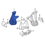 For Jeep Wagoneer 2023 68403919AC Right Engine Mount. Fixed Price $36.49.
