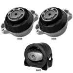 Engine Motor Mounts & Auto Trans 3PCS For Mercedes-benz 400E, 400SE 4.2L. Fixed Price $118.00.