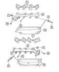 Genuine Mopar 2004-2013 Jeep Grand Cherokee Double Ended Stud Mounting 6508219AA. Fixed Price $15.38.