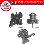 Motor & Trans Mount Set For 1997 - 2002 Mazda Millenia 2.5L 3PCS Replaces A6447. Fixed Price $132.52.